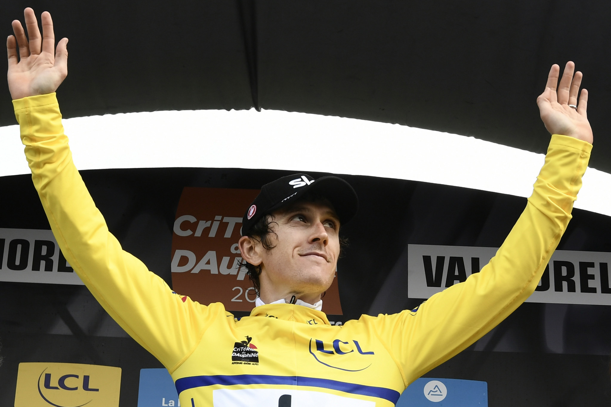 Geraint Thomas now holds the leader's yellow jersey ©Getty Images