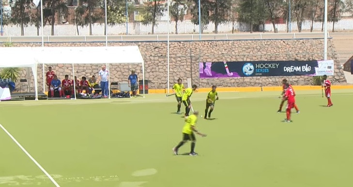 Panama recorded their first victory in the men's tournament at the opening Hockey Series event ©YouTube