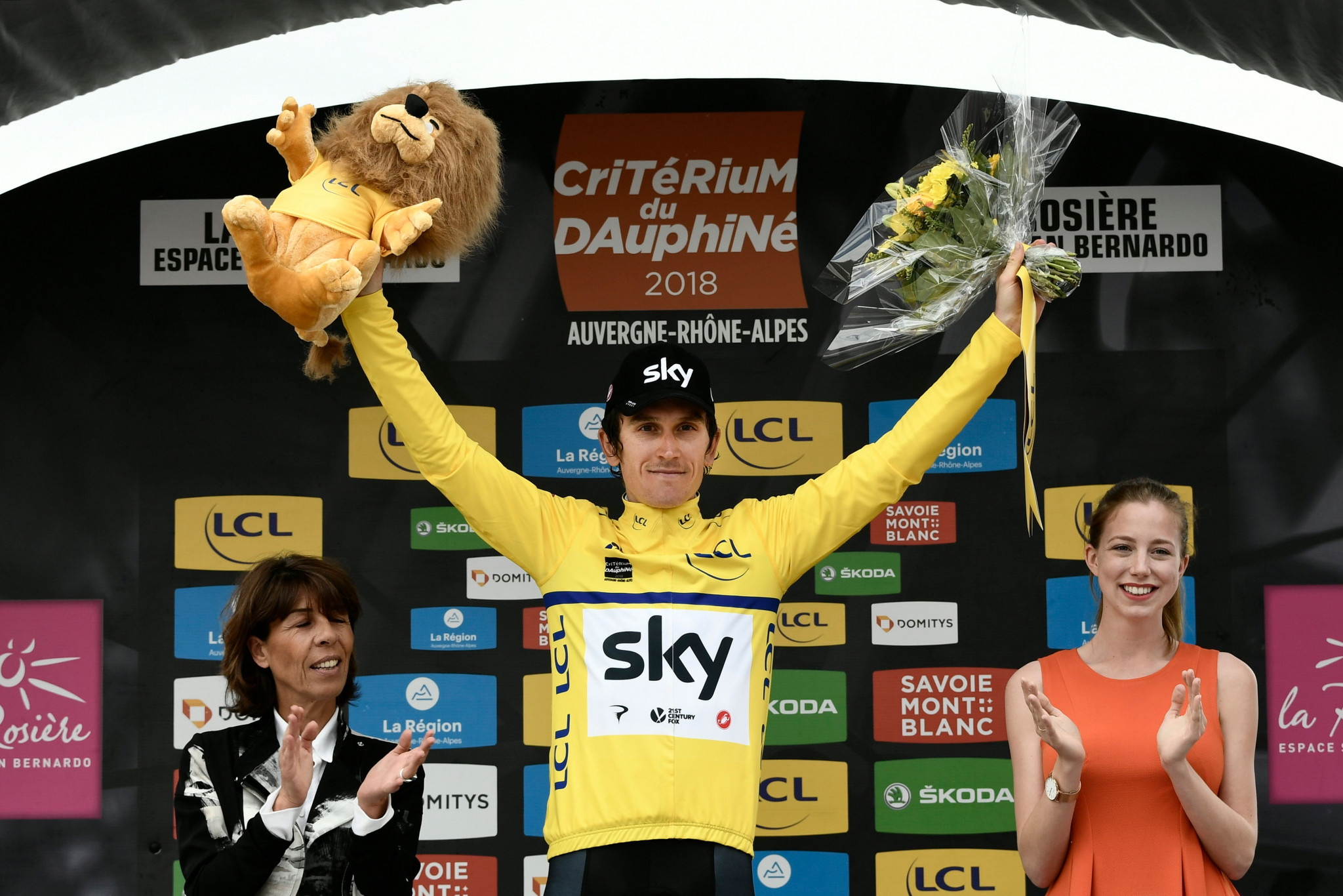 Geraint Thomas extended his lead in the overall standings ©Getty Images