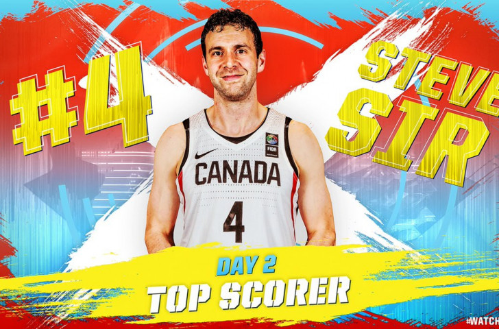 Canada's Steve Sir was top scorer with 21 points on day two of the FIBA 3x3 World Cup in The Philppines ©FIBA
