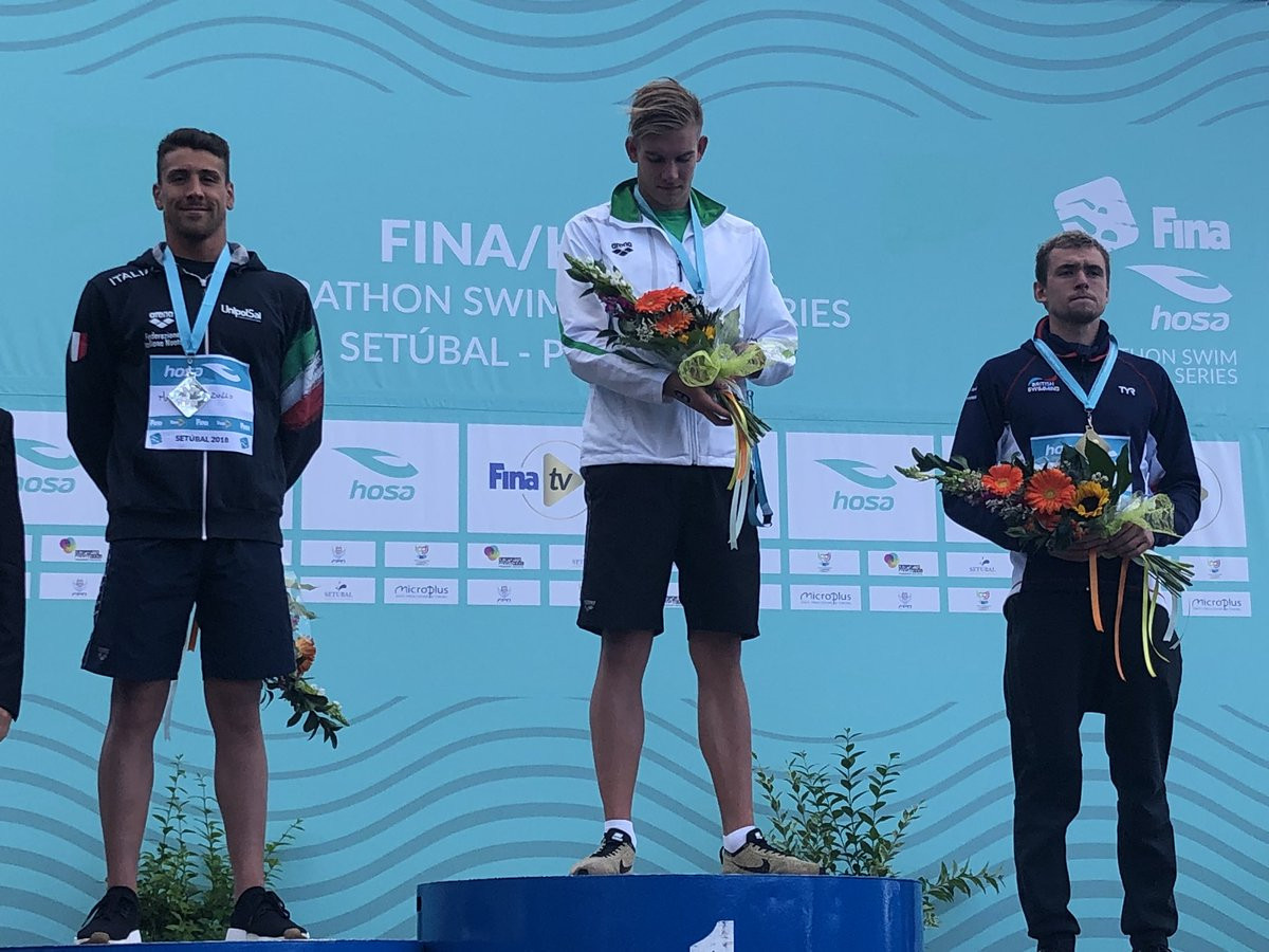 Rasovsky and Anderson claim gold in third FINA Marathon Swim World Series event in Setubal