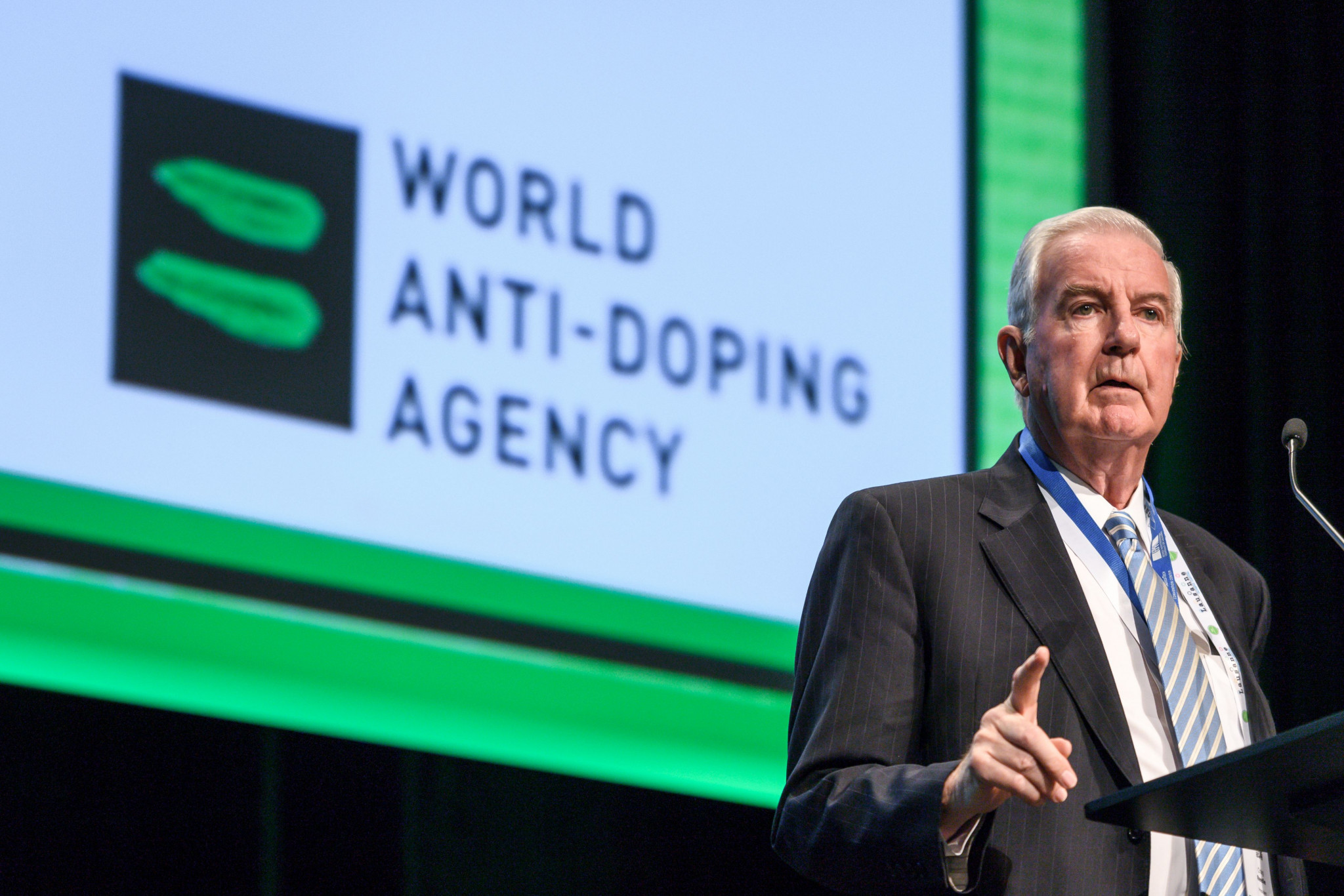 WADA President Sir Craig Reedie will receive the British award ©Getty Images