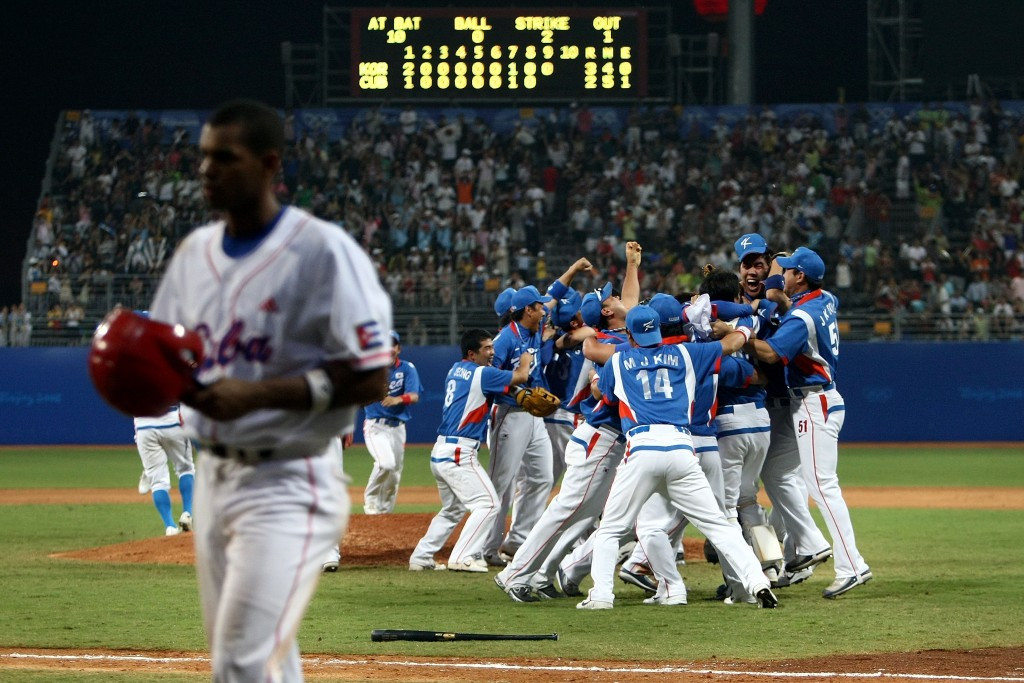 Baseball and softball haven't been played at the Olympics since Beijing 2008