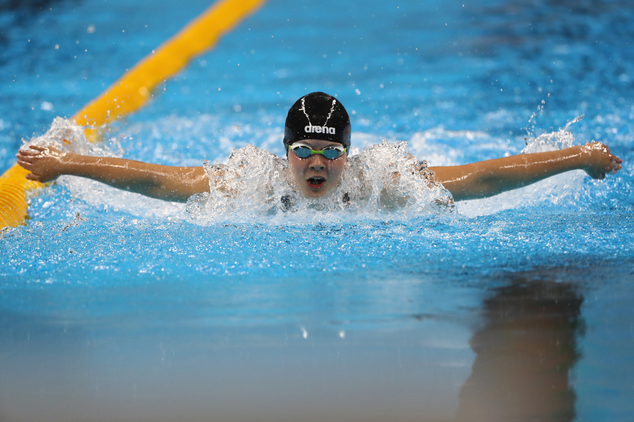 Dutch swimmer Liesette Bruinsma took the women's 200m individual medley honours ©Getty Images