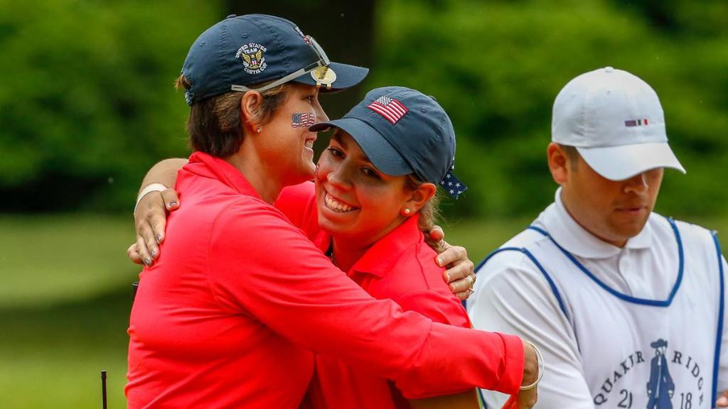 Kristen Gillman won all five of her matches across the three days ©Twitter/Curtis Cup