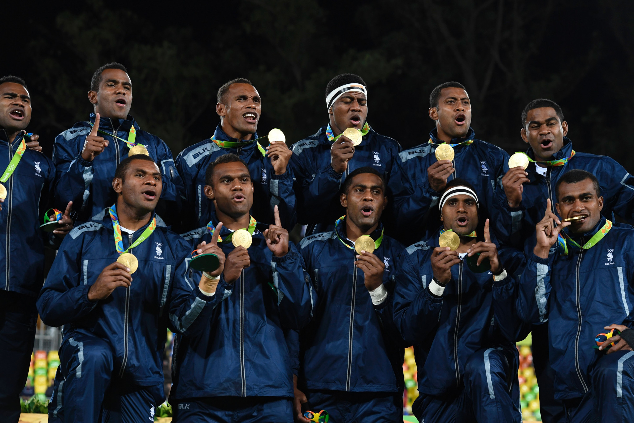 Fiji's rugby sevens team earned the country's first Olympic gold at Rio 2016 ©Getty Images