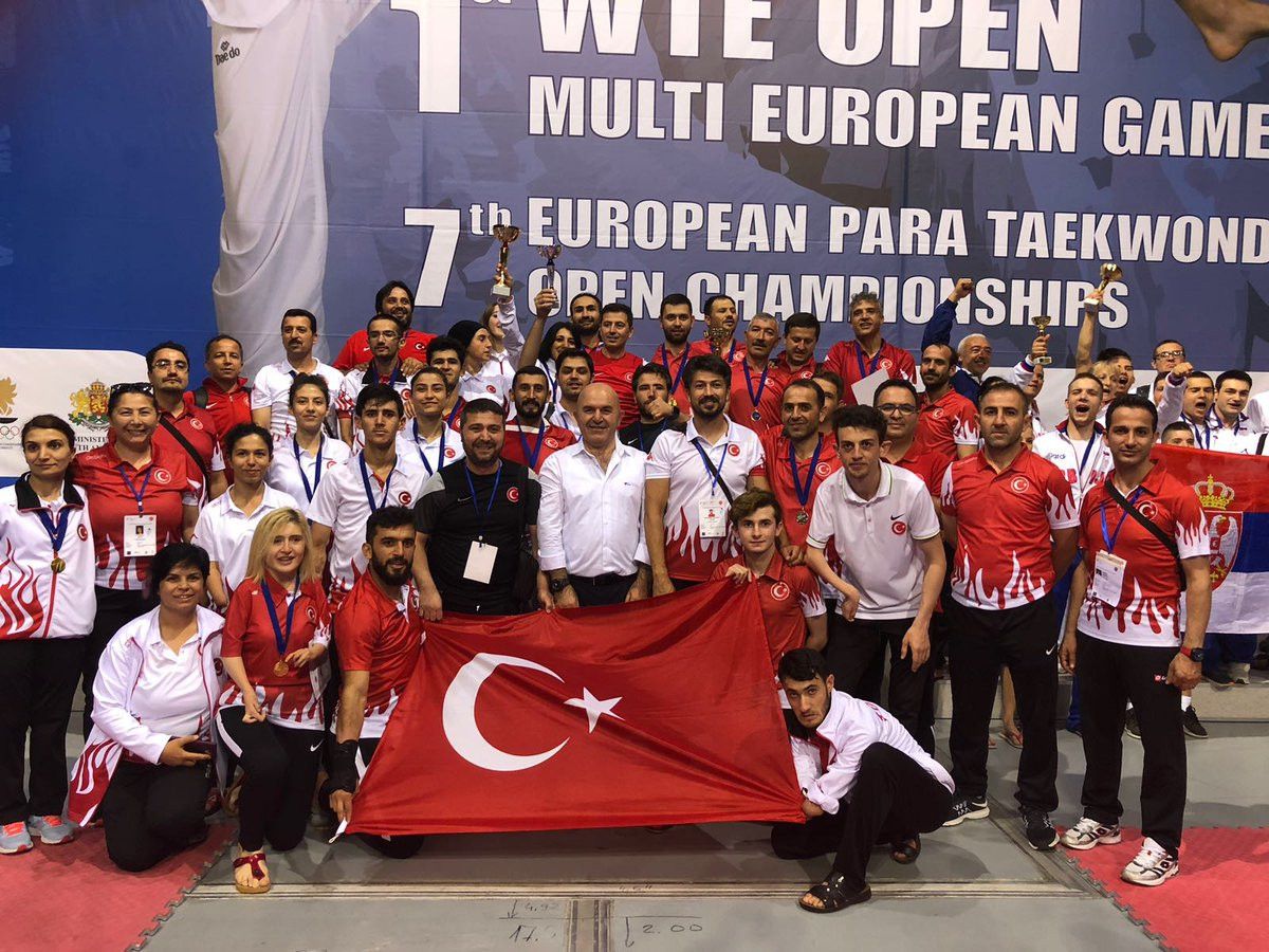 Turkish athletes produced impressive results in Bulgaria ©Turkish Paralympic Committee