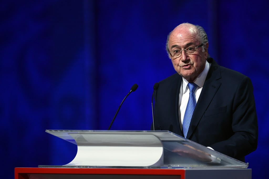 Loretta Lynch made no comment on outgoing FIFA President Sepp Blatter 