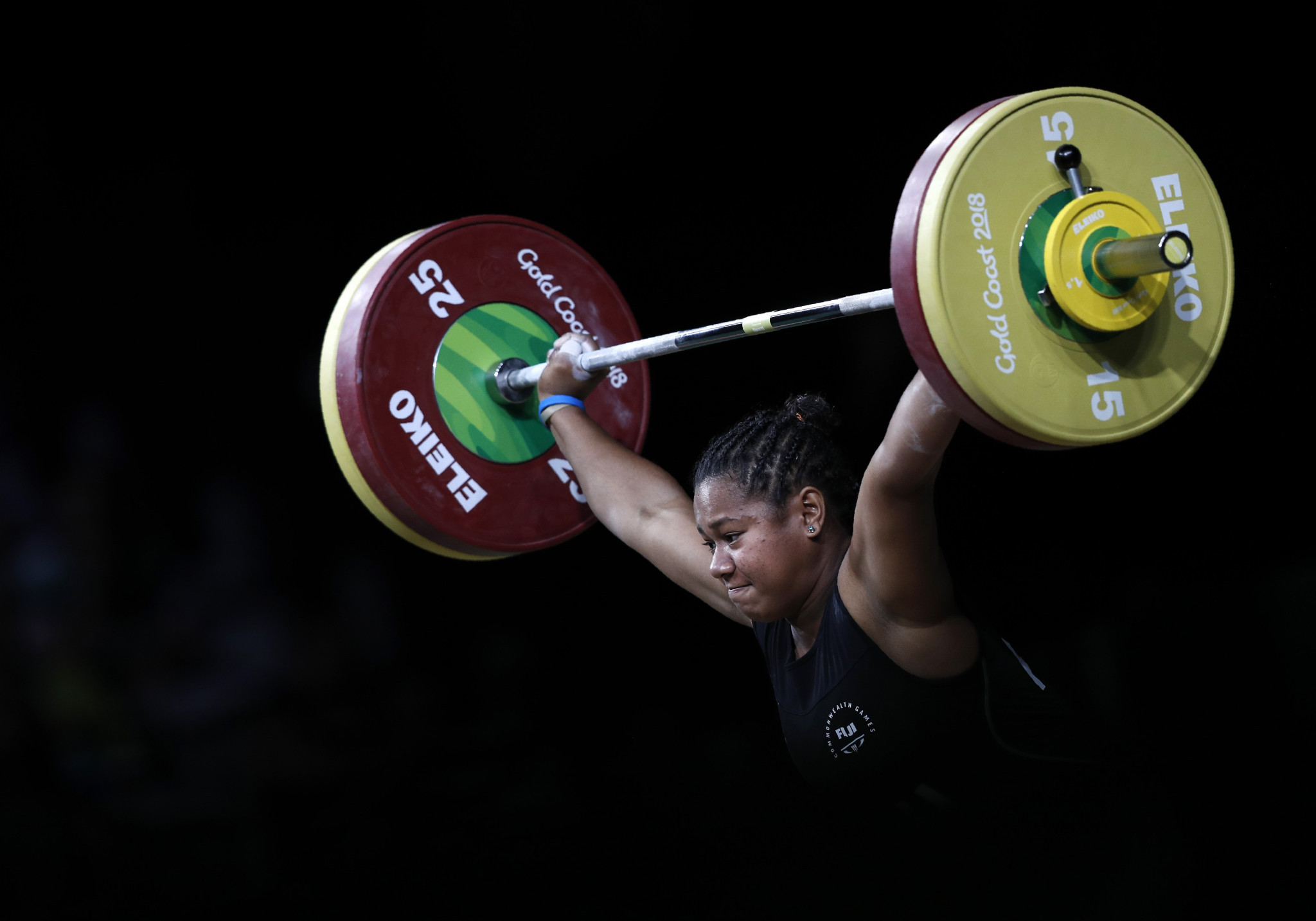 Eileen Cikamatana is one of the high profile Fijian weightlifters who are boycotting ©Getty Images