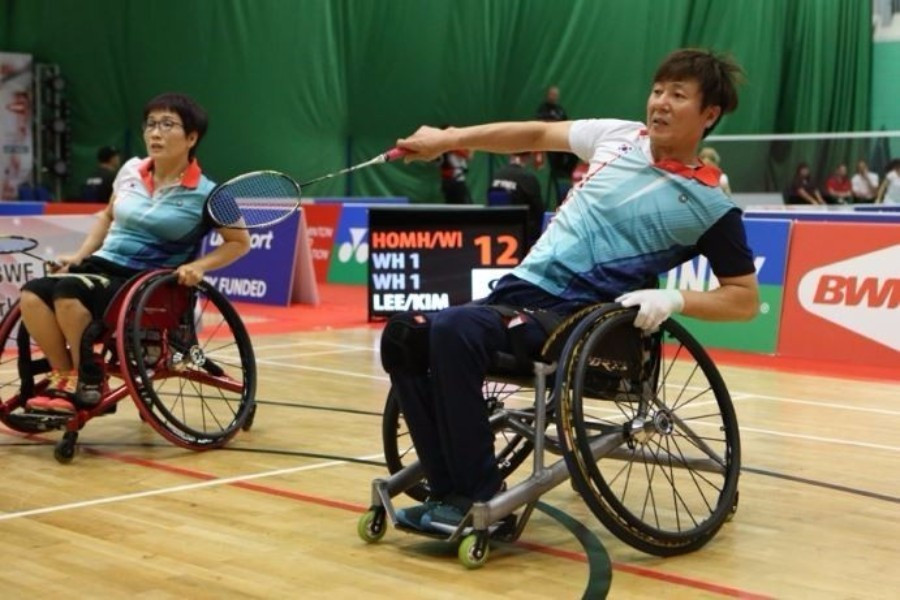 South Korea dominanted the wheelchair events