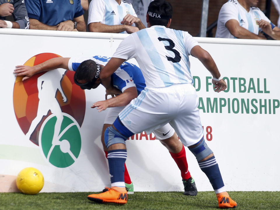 Argentina beat France 3-0 to secure their quarter-final place ©IBSA
