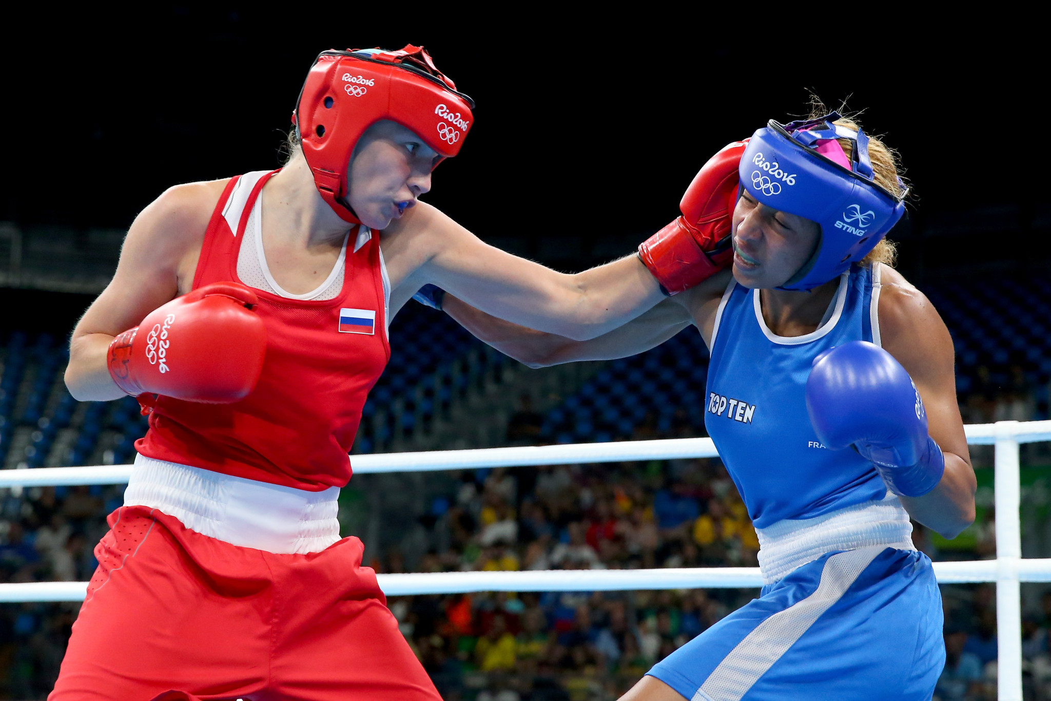 Anastasiia Beliakova was one of seven Russian boxers to reach finals in Sofia ©Getty Images