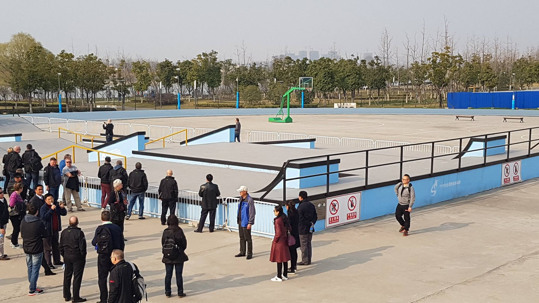 The competition venue is located close to the the SportsLab in the Chinese city, which hosted skateboarding events at the 2014 Youth Olympic Games ©Facebook