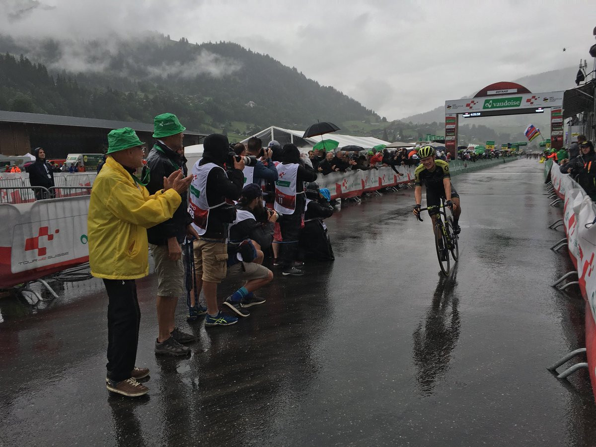 Juul-Jensen breaks clear to earn Tour de Suisse stage win