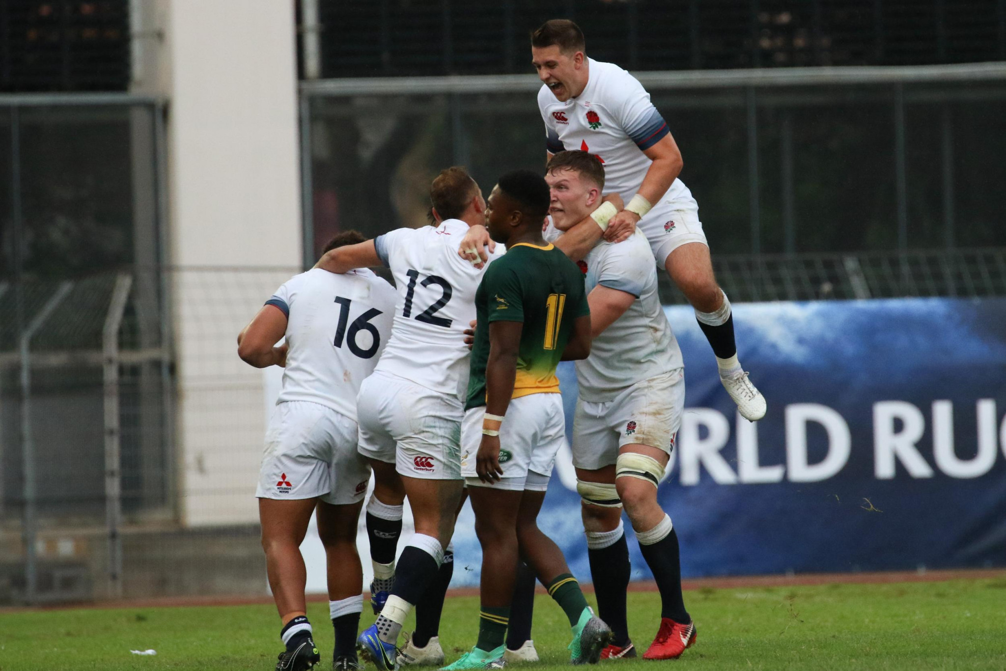 England held on against South Africa to reach their sixth straight final ©World Rugby