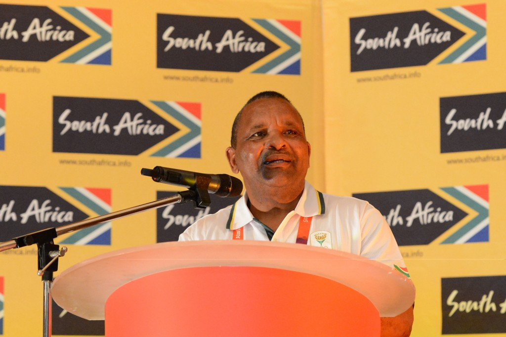 SASCOC President Gideon Sam encouraged women to support each other in moving into administrative roles within sport ©Getty Images