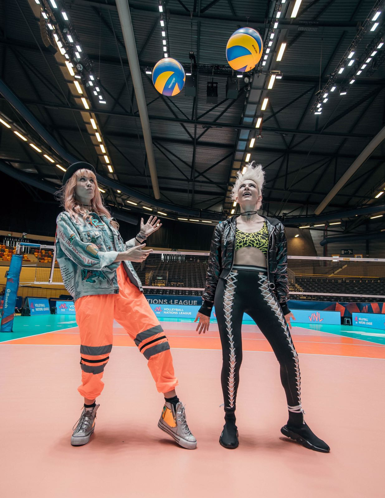 Volleyball Nations League team up with award winning DJ duo NERVO to improve fan experience