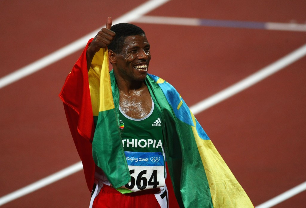 Haile Gebrselassie won two Olympic gold medals for Ethiopia