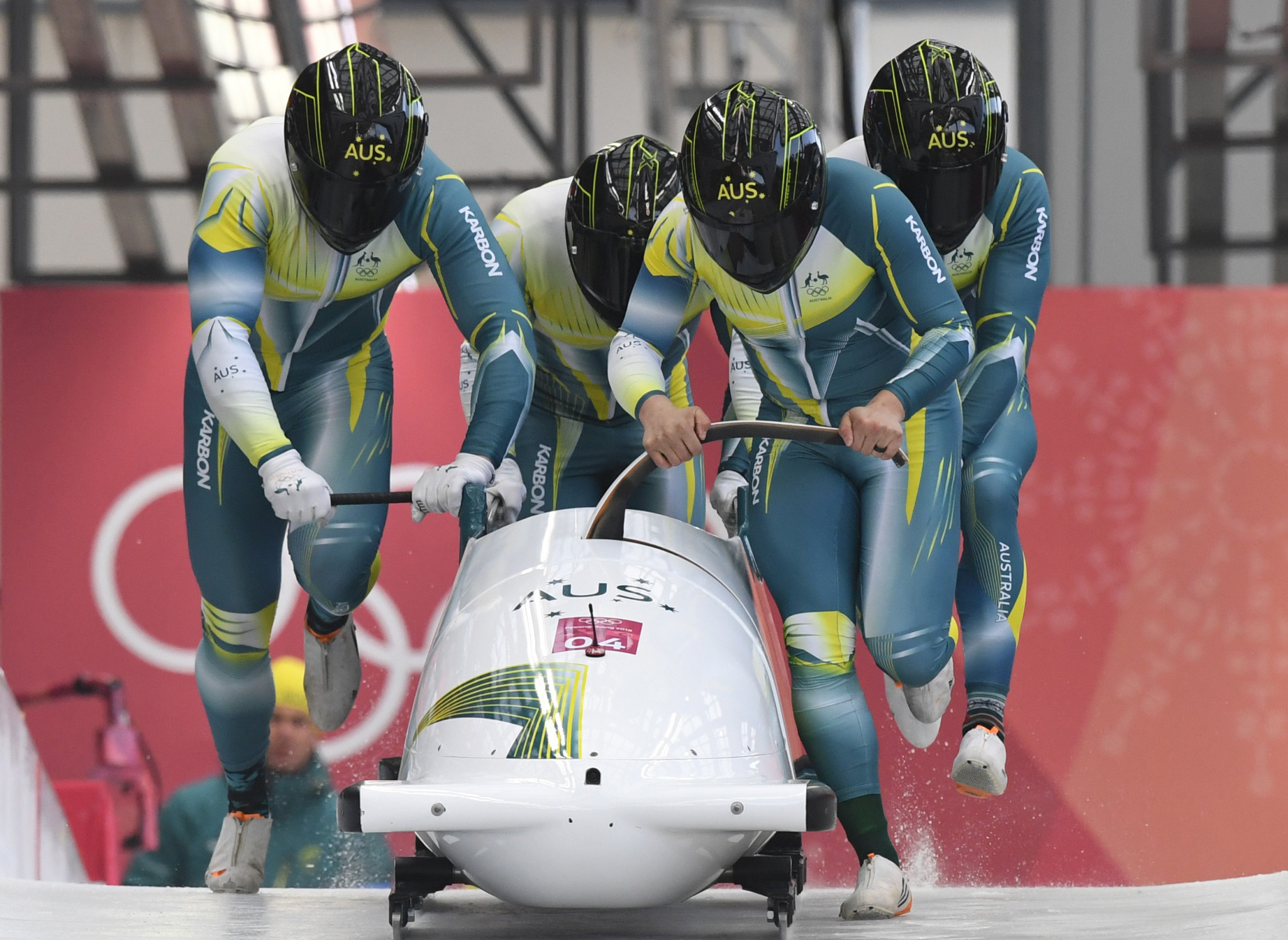 Australia's four-man bobsleigh team from Pyeongchang 2018 will be among those participating ©Getty Images