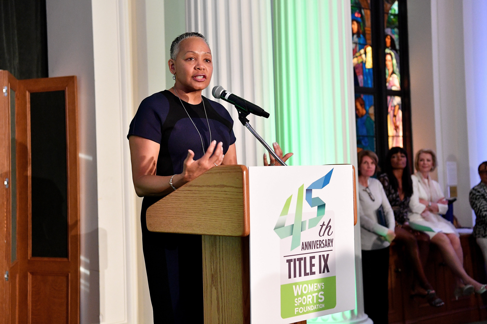 Lisa Borders will chair the Athlete and National Governing Body Engagement Commission ©Getty Images