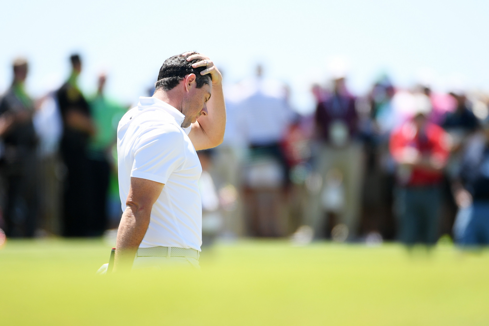 Rory McIlroy endured a difficult opening round to finish 11 shots off the lead ©Getty Images
