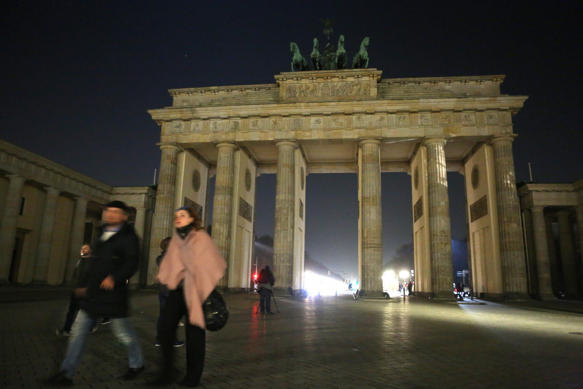Berlin's iconic Brandenburg Gate will feature heavily on the marathon course ©Getty Images