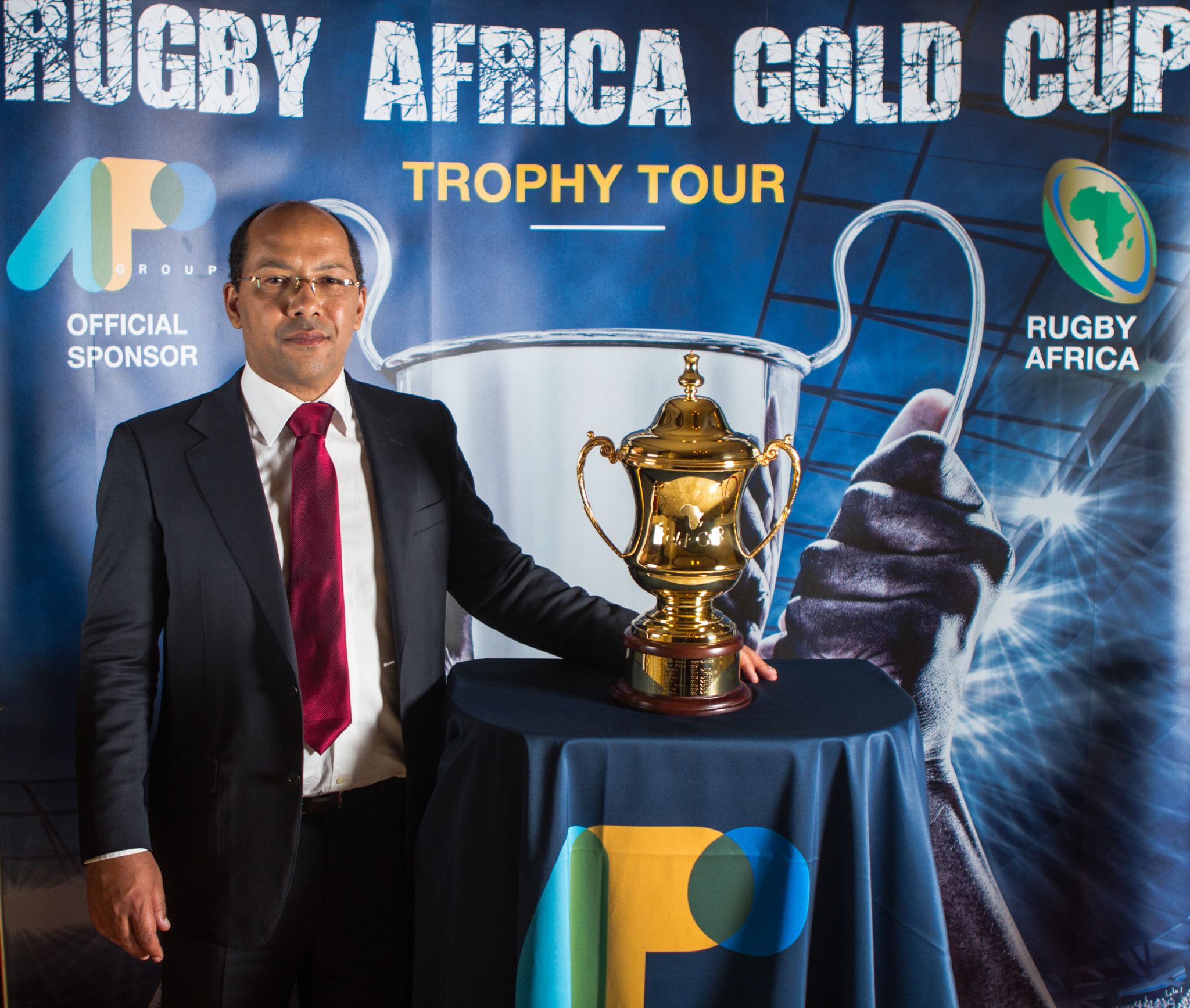 The winners of the Rugby Africa Gold Cup will get their hands on a 2019 Rugby World Cup spot as well as the Perpetual Trophy ©Getty Images