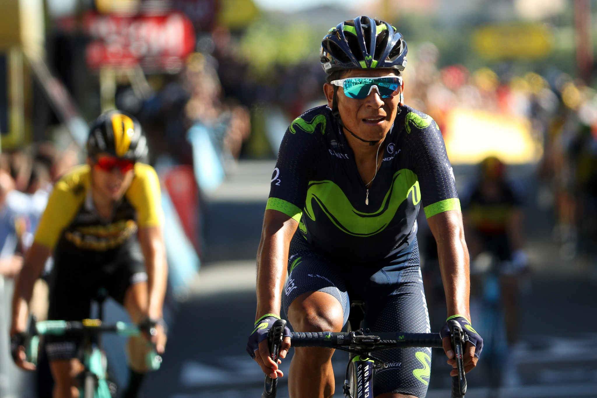 Nairo Quintana took the win in stage seven of the Tour Du Suisse ©Getty Images
