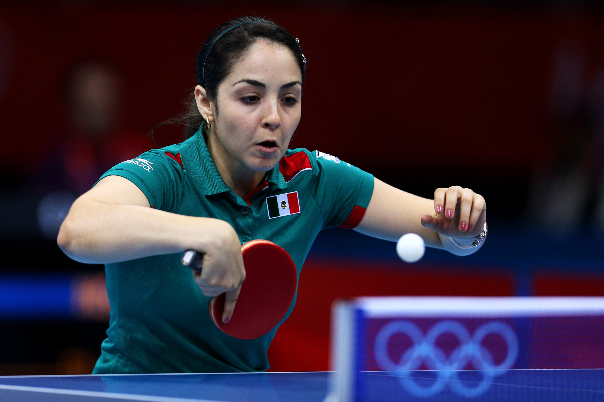 Mexico’s Yadira Silva advanced in the women's singles competition ©Getty Images