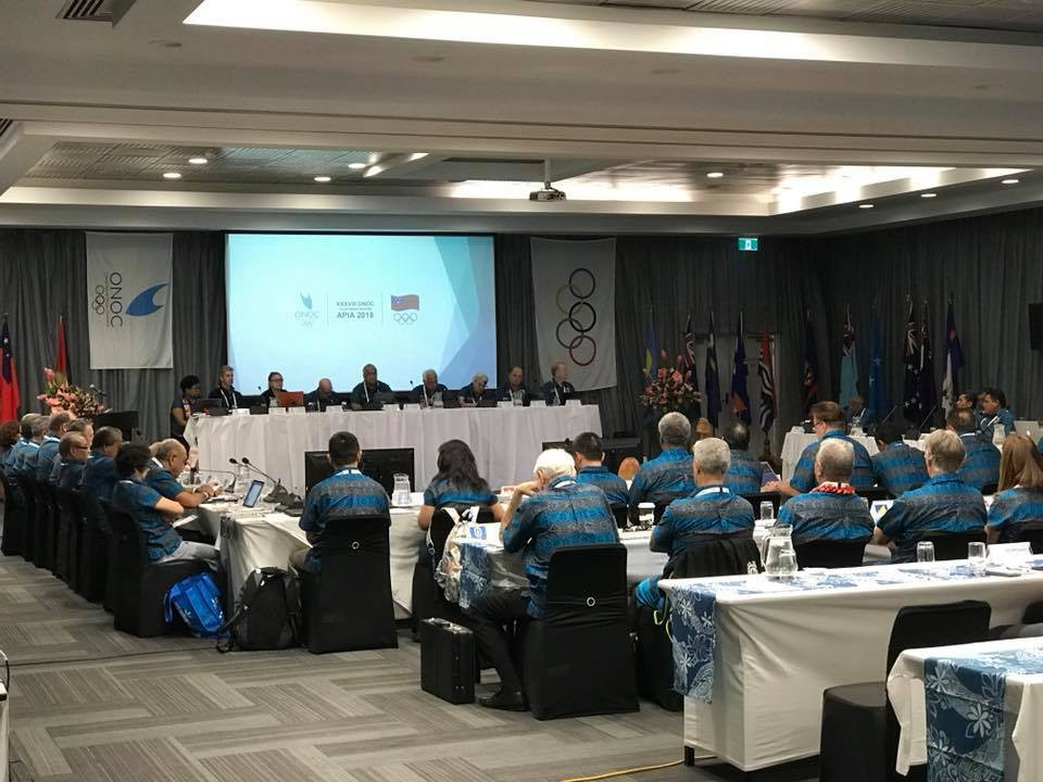 ONOC approved an updated constitution and strategic plan at their General Assembly ©ONOC