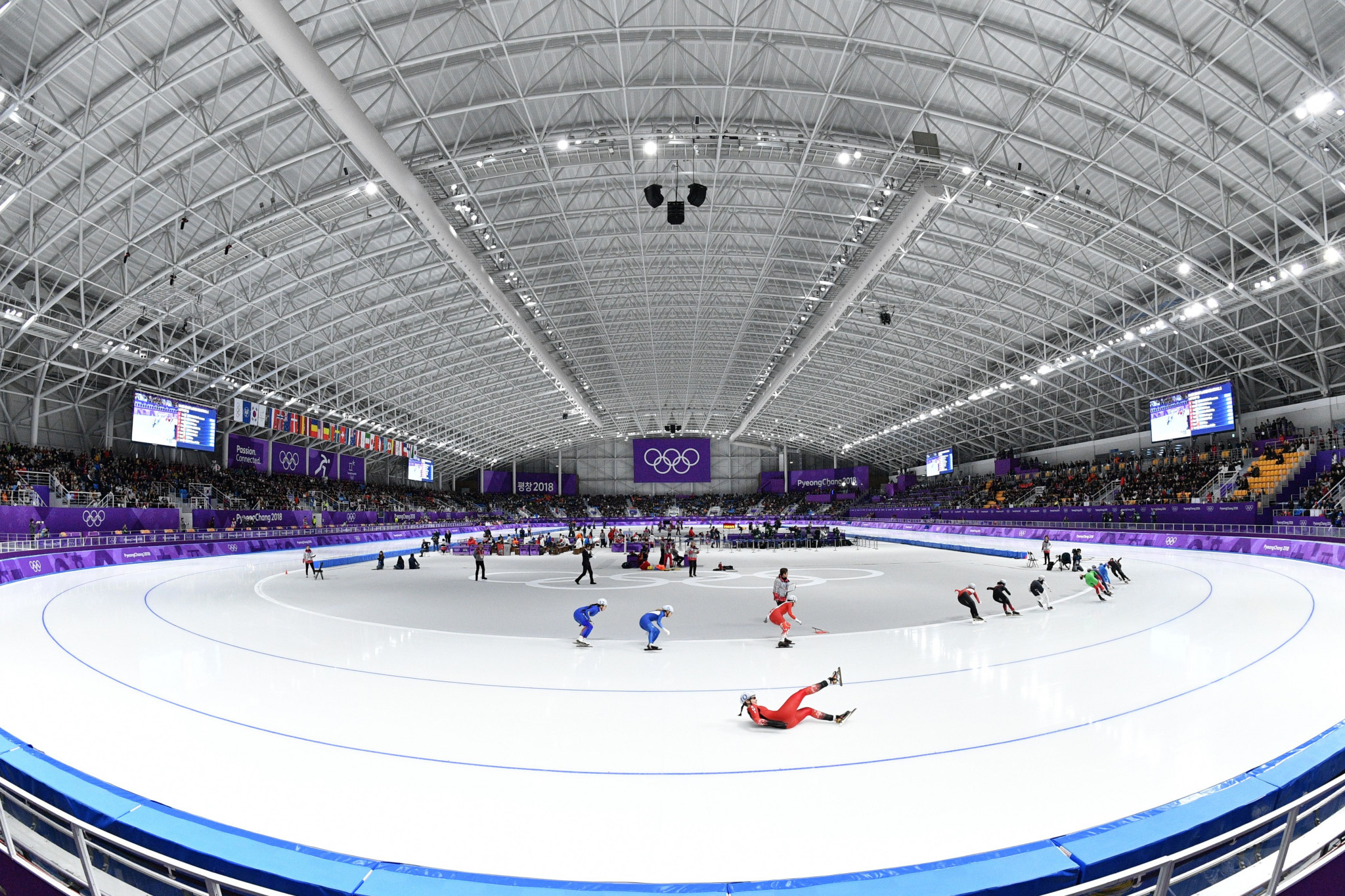 The Gangneung Oval is one of three Pyeongchang 2018 venues where there are no legacy plans are in place ©Getty Images