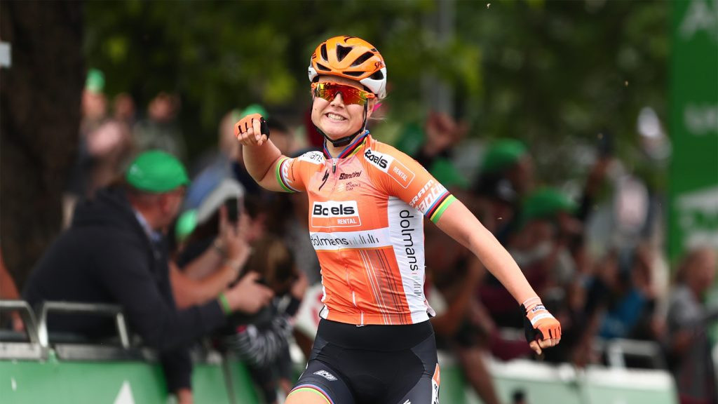 Denmark's Amalie Dideriksen won stage four of the 2018 Women's Tour in Great Britain ©Women's Tour