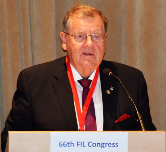 Germany's Josef Fendt has been elected for a seventh term as President of the International Luge Federation ©FIL