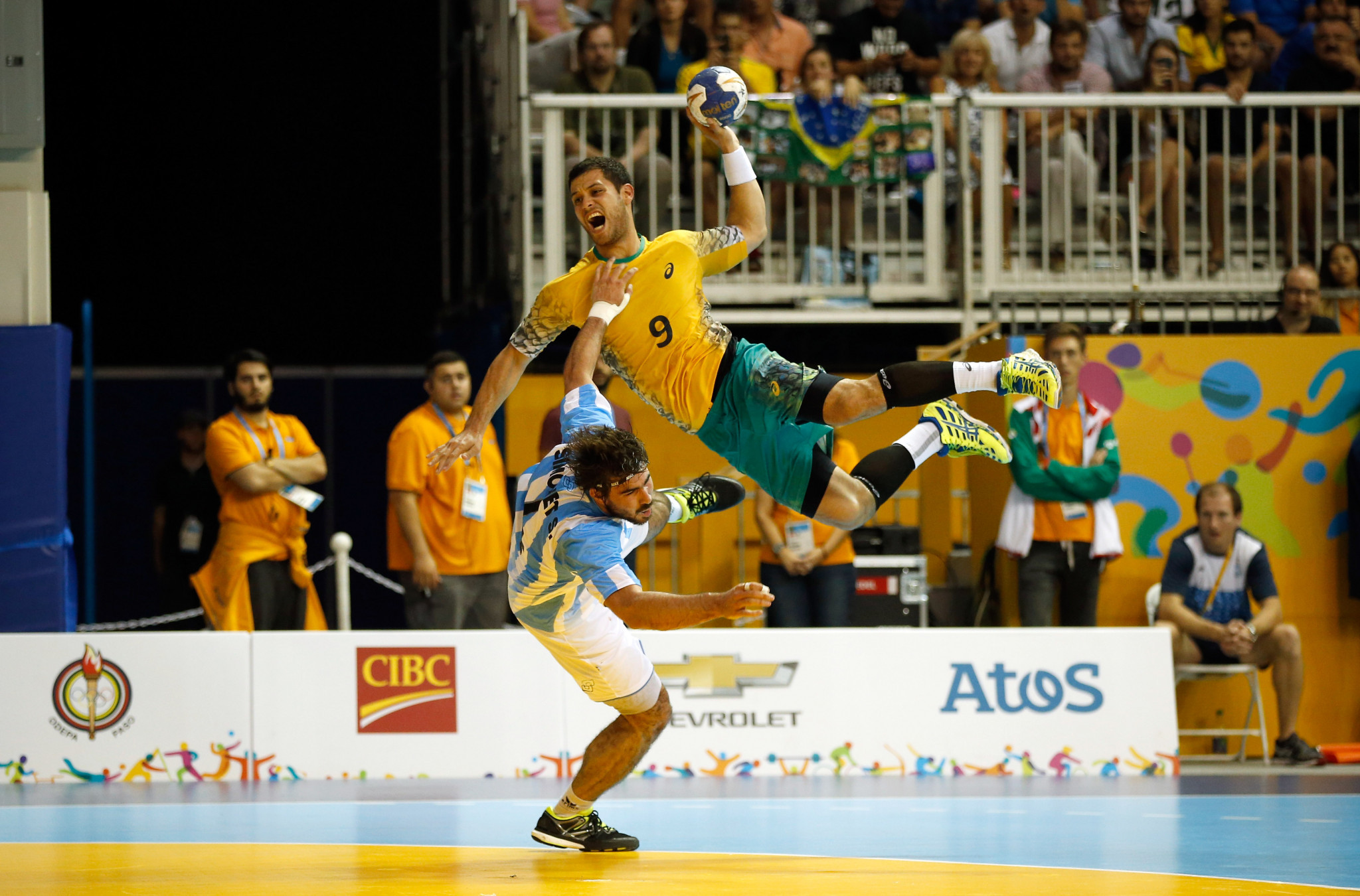 Brazil comfortably beat Canada as they begun their quest to retain their title on the opening day of the 2018 Pan American Men’s Handball Championship in Nuuk in Greenland ©Getty Images