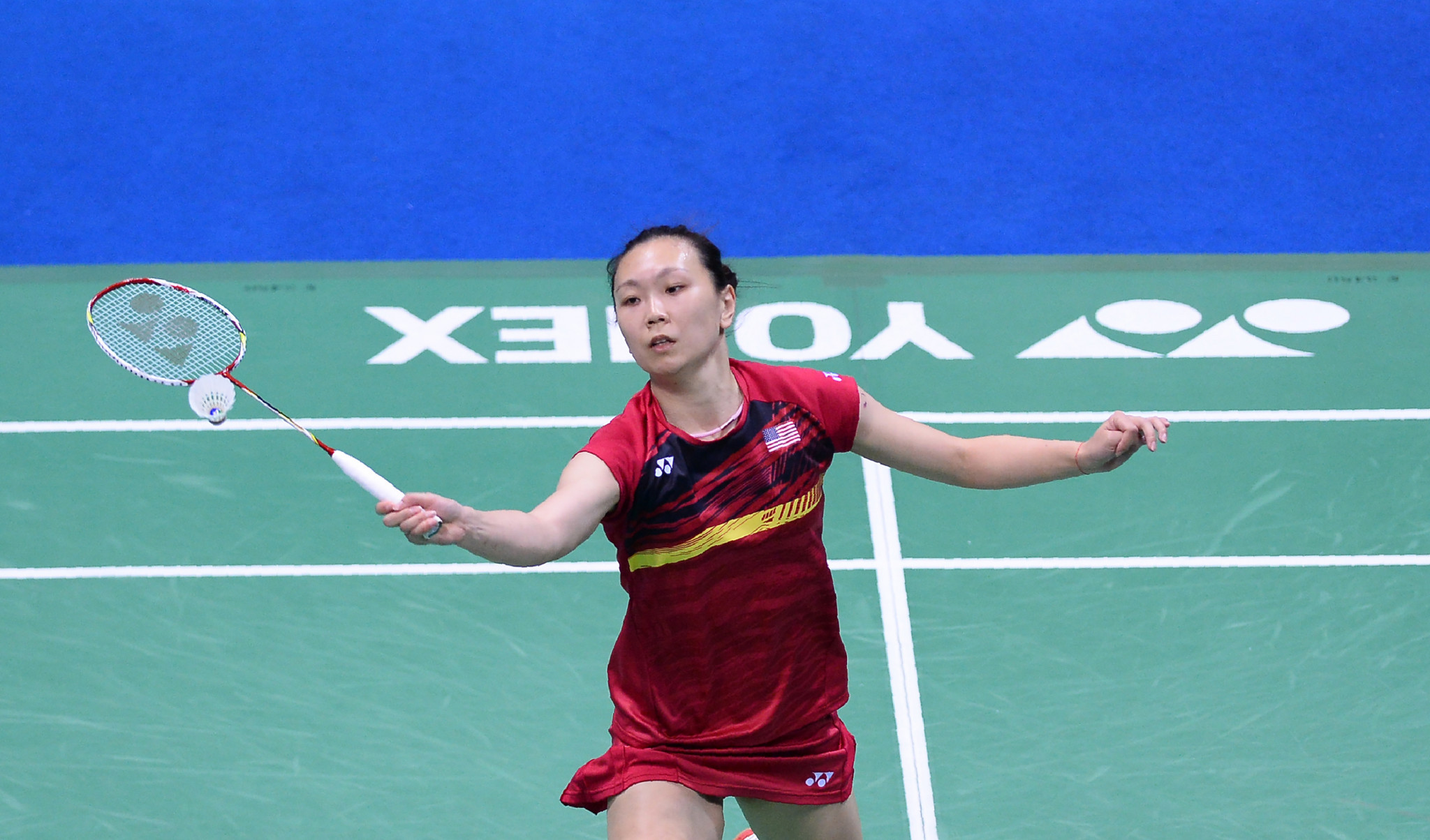 Beiwen Zhang booked her place in the women's singles final ©Getty Images