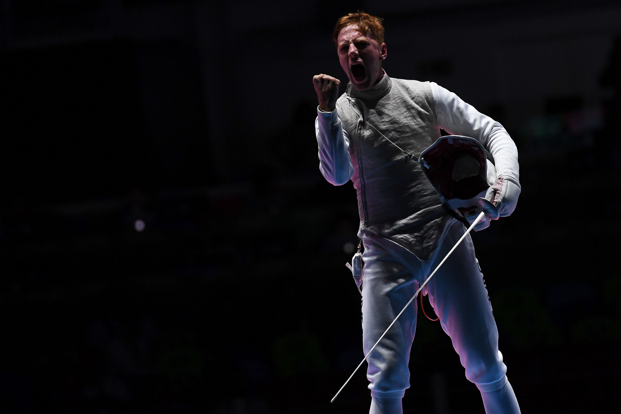 Race Imboden secured victory in the men's foil competition ©Getty Images
