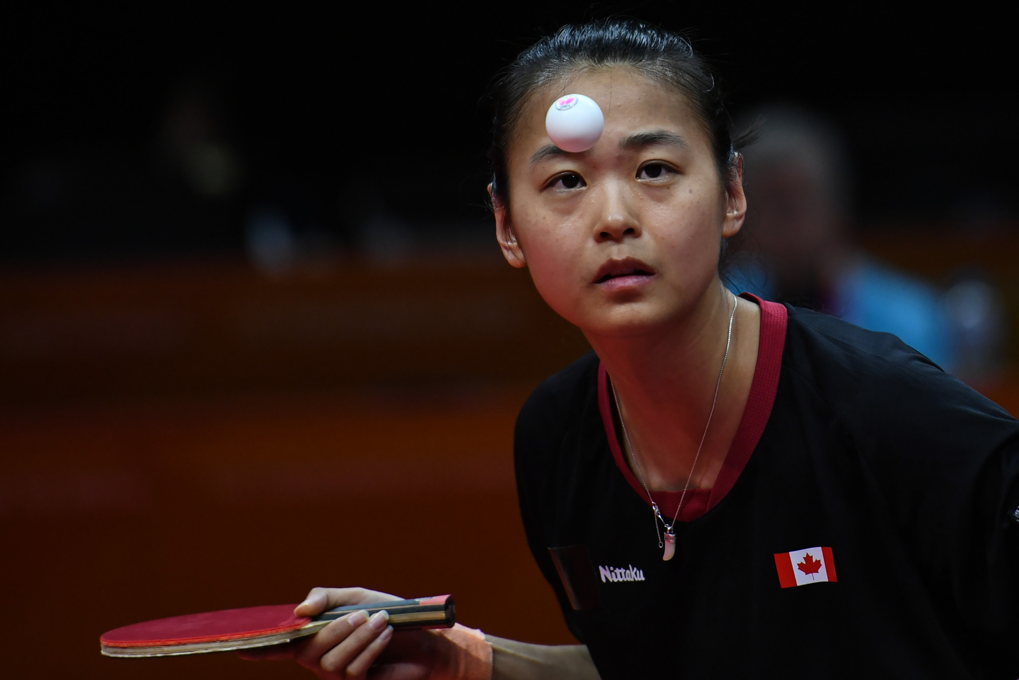 Canada's Mo Zhang made the women's final for the second straight year ©Getty Images