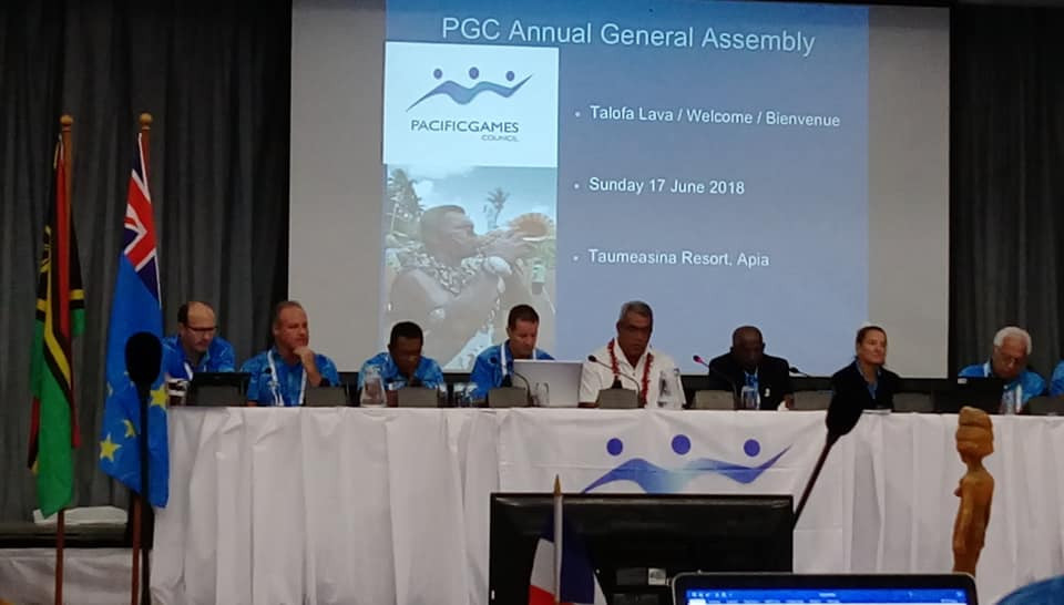 Approval to several motions impacting sport at the Pacific Games was given today ©SASNOC