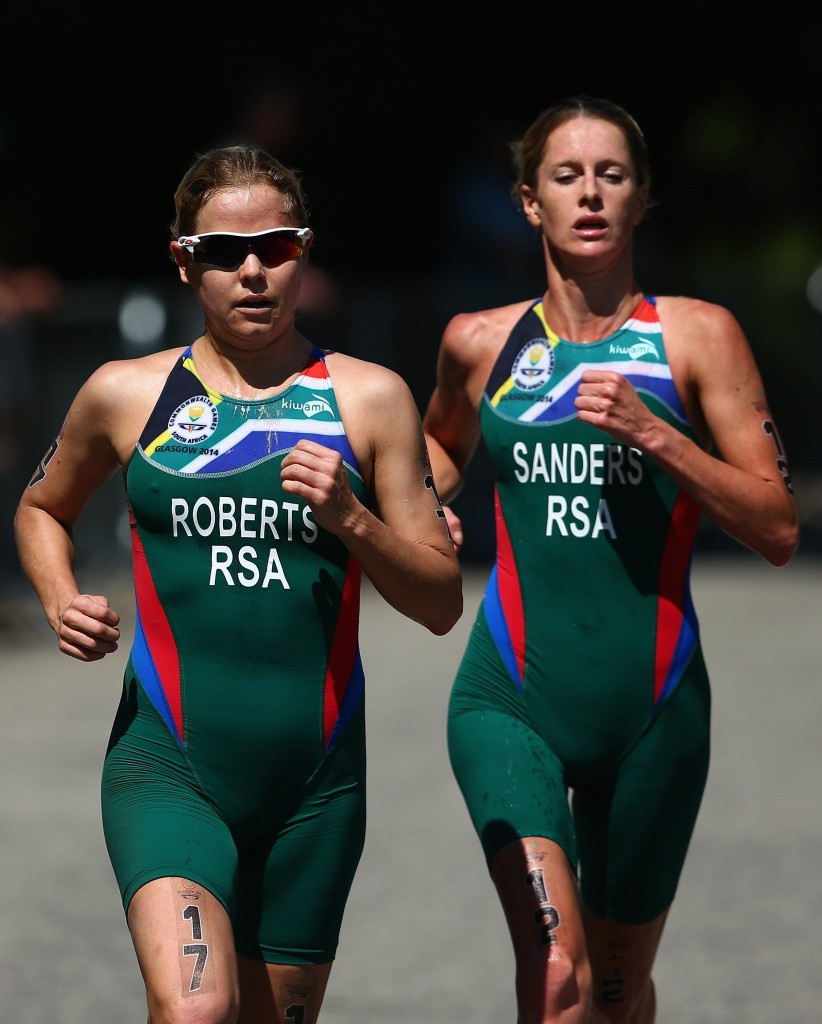 Triathlete Kate Roberts was among those to share her experiences at the session