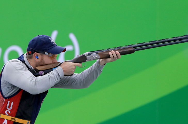 Double Olympic champion Vincent Hancock is one of seven US shotgun competitors who will benefit from a new deal with Federal Premium Ammunition announced by USA Shooting ©Getty Images  