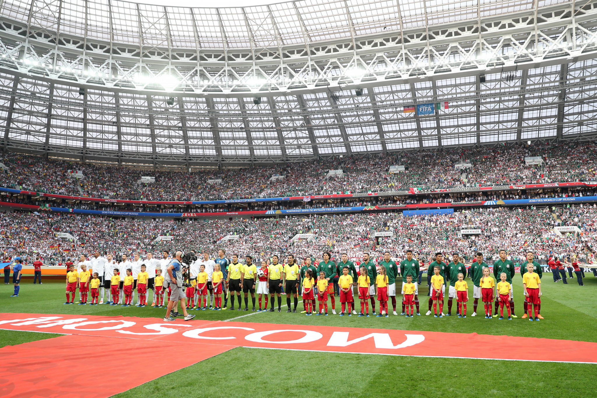 Visa cooperation between Russia and Belarus at the FIFA World Cup finals looks like being continued ©Getty Images  
