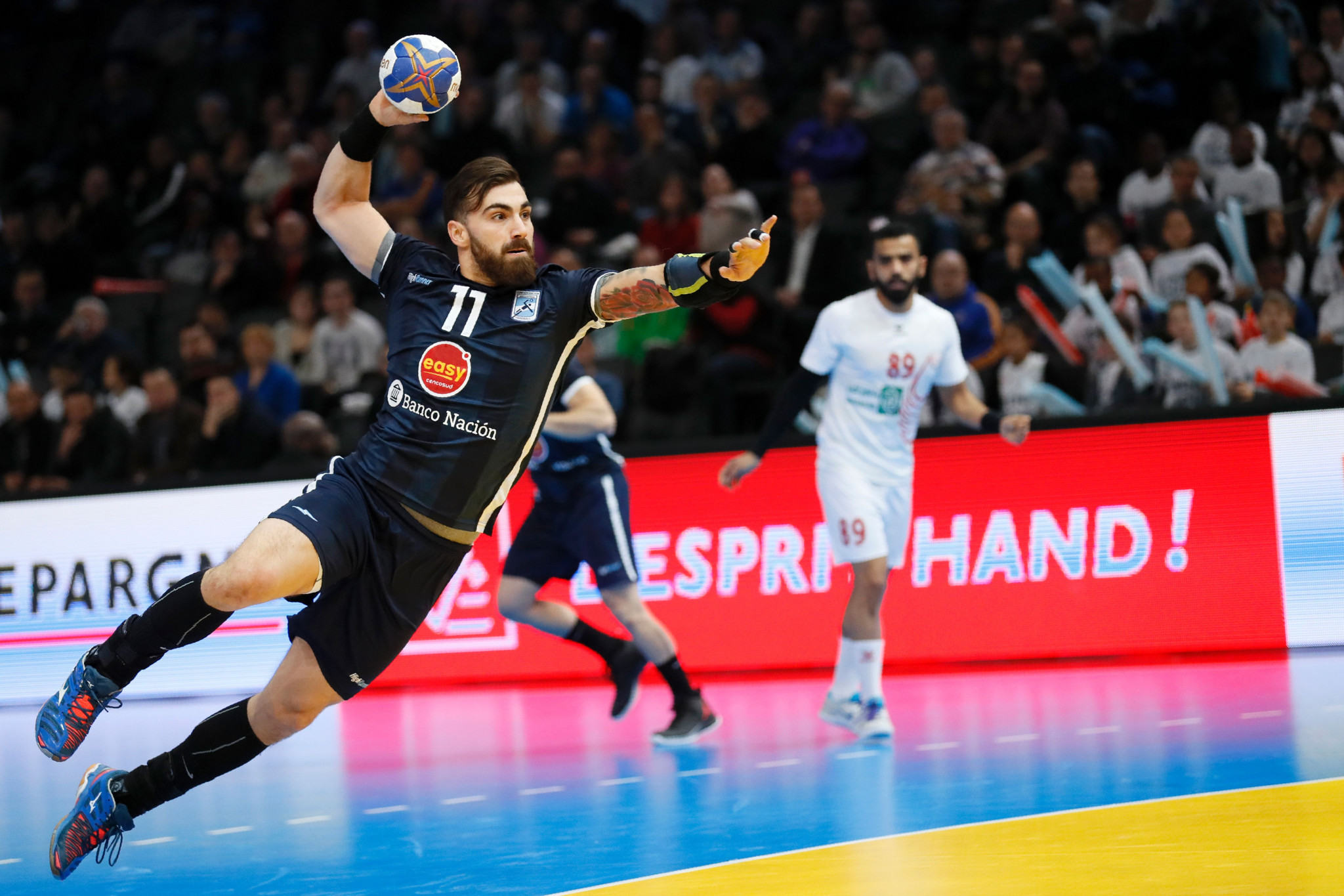 Argentina beat Puerto Rico 42-18 today at the 2018 Pan American Men’s Handball Championship in Nuuk in Greenland ©Getty Images