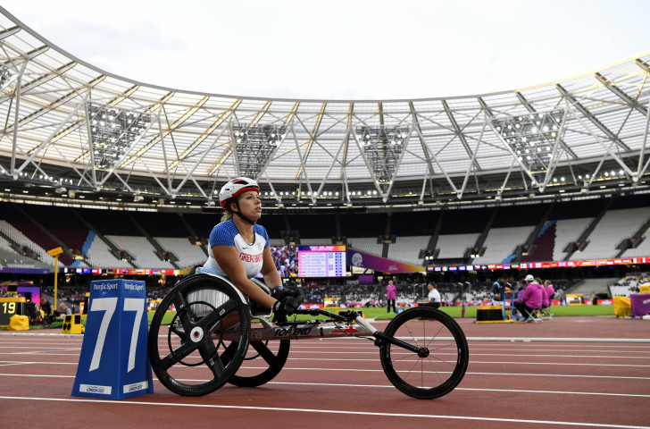 Britain's Hannah Cockroft, pictured at last year's Para Athletics World Championships, will return to the London track this summer for the Anniversary Games ©Getty Images  