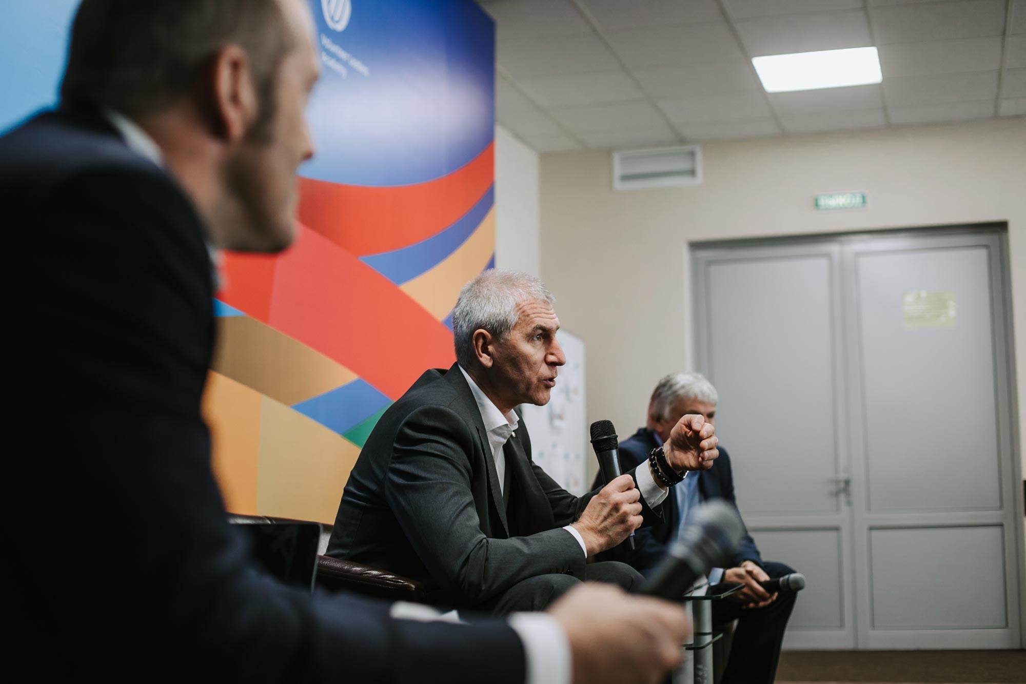 FISU President Oleg Matytsin was present at the Steering Committee meeting in Kazan ©FISU
