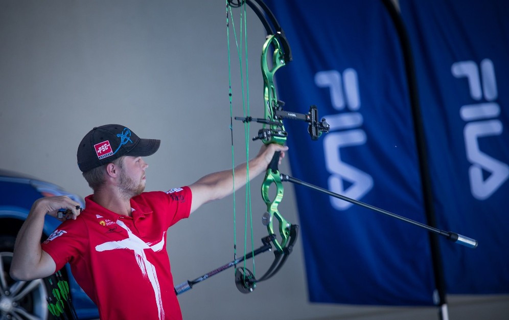 World number one Stephan Hansen will have his sights set on gold in Salt Lake City ©World Archery