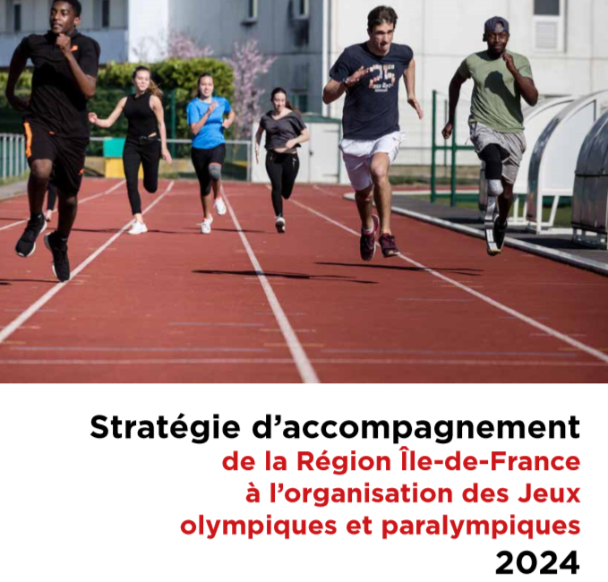 The Ile-de-France region underlined its support for the Paris 2024 Games today ©Paris 2024