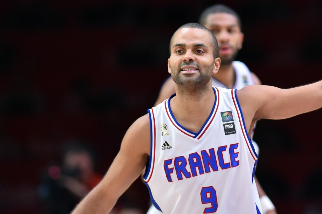 Tony Parker played a key role in France's win over Latvia