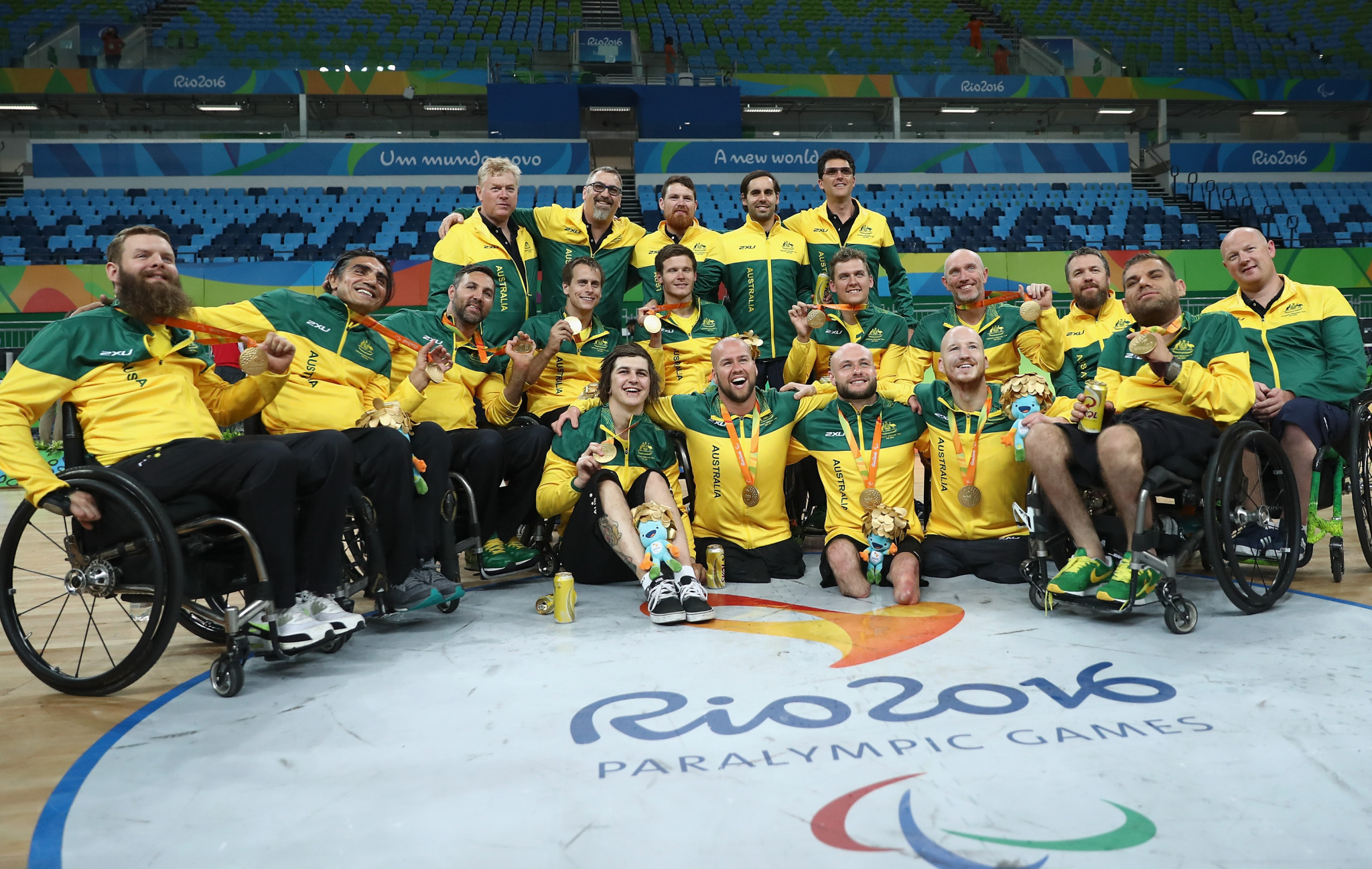 Current World and Paralympic champions Australia have been drawn in Group A ©Getty Images