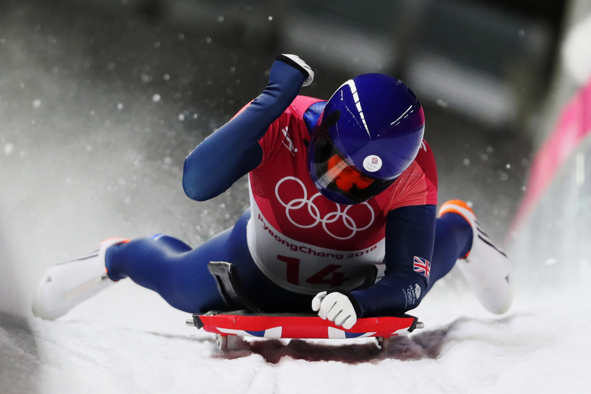 Caleb Smith helped mastermind Lizzy Yarnold's Olympic triumph in Pyeongchang, as part of his role at British Bobsleigh and Skeleton ©Getty Images