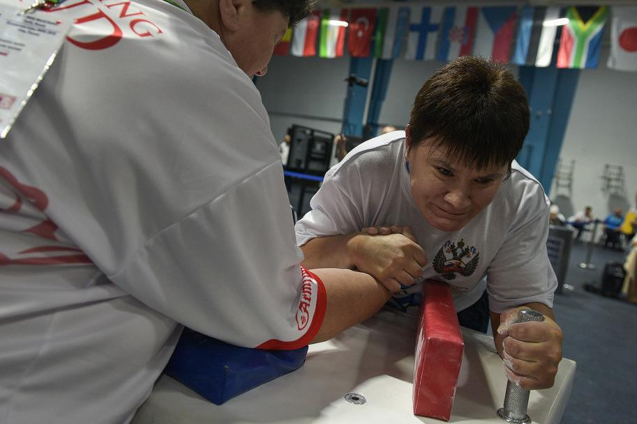 Arm wrestling is hoping to be added to the Paralympic programme but has been overlooked for Paris 2024 ©IWAS